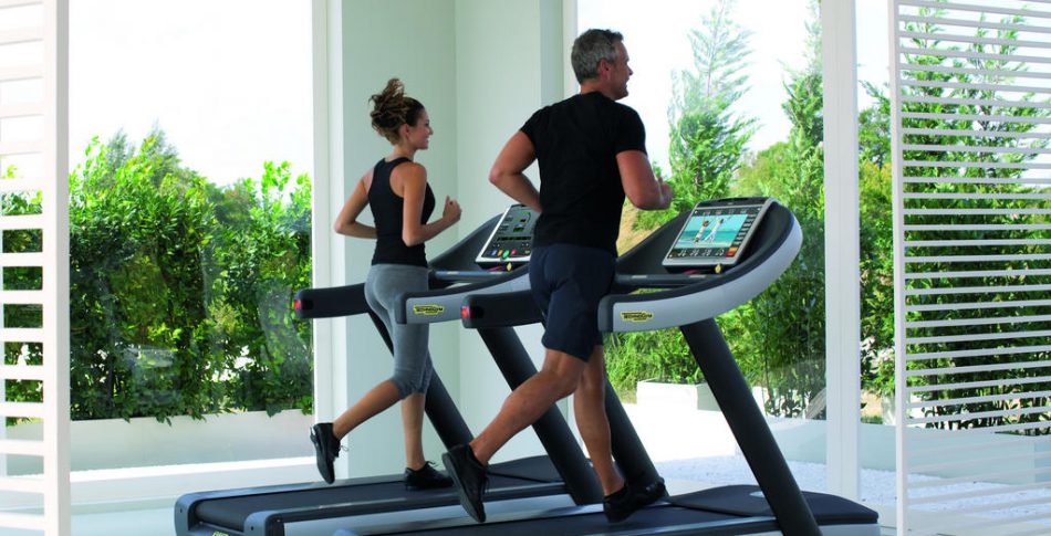 Miljövänligt löpband från Technogym