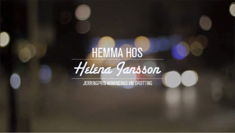 På middag hemma hos Helena Jansson