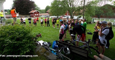 Prova på triathlonträning i Göteborg