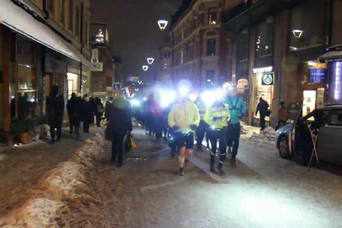 Kolla in vårt reportage från Luciajoggen
