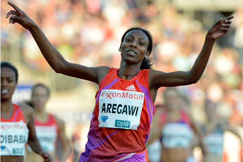 Abeba nära världsrekordet på XL-Galan