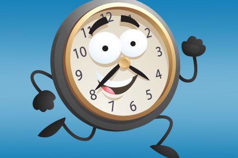 Spring som en klocka för maximal effekt!