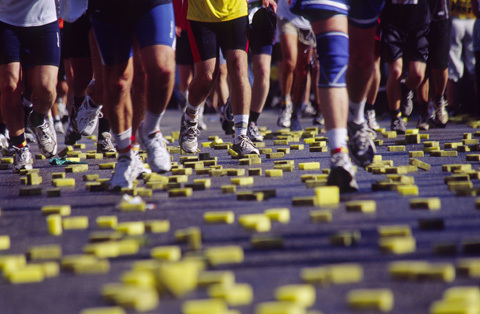 Tänk på hjärtat och vätskan innan loppet