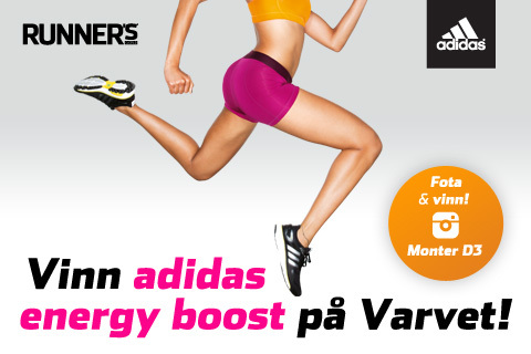 Vinn adidas boost i vår monter på Varvet!