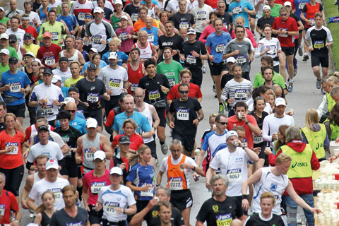 Fyll tanken under Stockholm Marathon