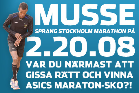 Gissade du rätt på Musses maraton-tid?