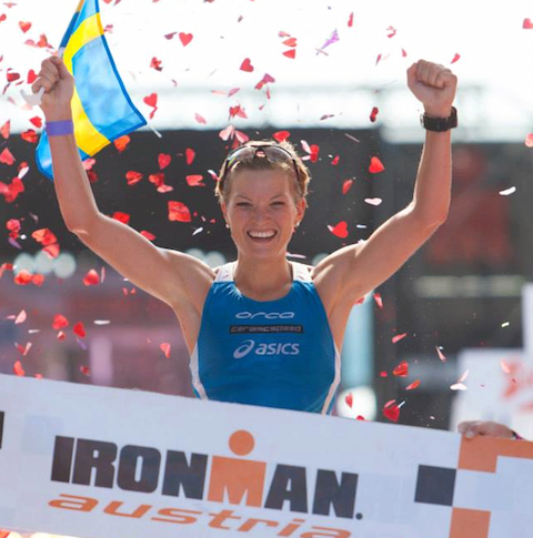 Åsa Lundström slog rekord i Klagenfurt