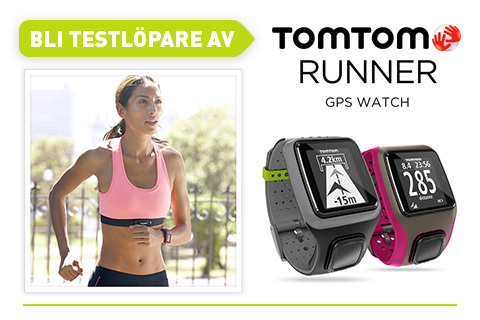 Bli testlöpare av Tomtoms nya gps-klocka