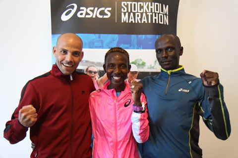 Snabbt startfält i Stockholm Marathon