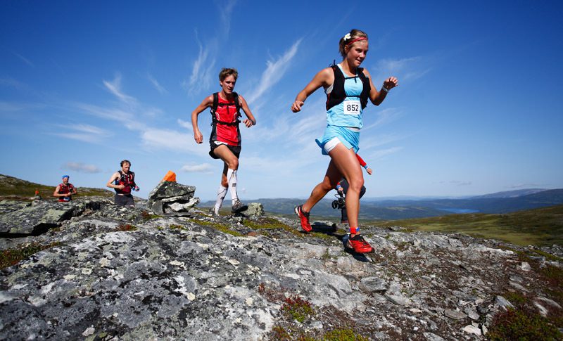 Seger och banrekord av Emelie och Erik på AXA Fjällmaraton