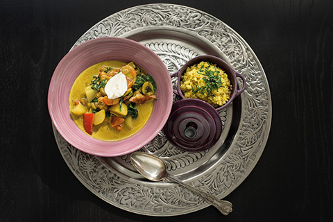 Löparmat: Curry- och kikärtsgryta