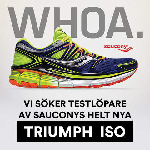 Bli testlöpare av Saucony Triumph ISO
