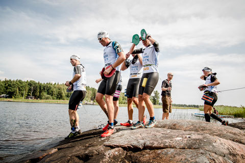 Swimruntävlingar sommaren 2015