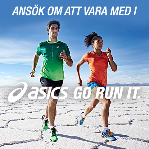 Ansök om att bli med i ASICS GO RUN IT och få nya löparutmaningar hela året.