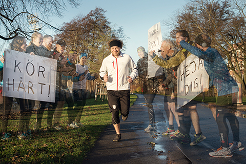 Lonesome runners – Ensam blir stark på nätet
