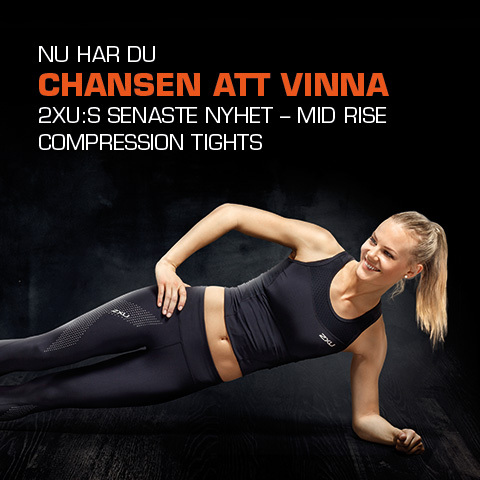 Tävla nu och vinn 2XU:s senaste nyhet: Mid Rise Compression Tights