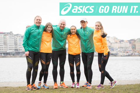 TEAM ASICS GO RUN IT är redo för första utmaningen