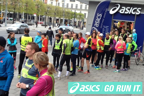 Provspring banan inför ASICS Stockholm Marathon