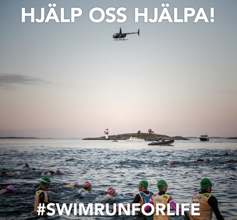 Swimrun för välgörenhet