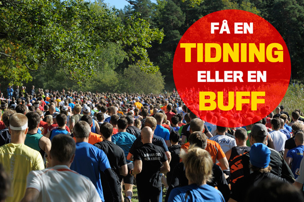 Träffa oss på Lidingöloppet – få ett provex av tidningen eller en buff