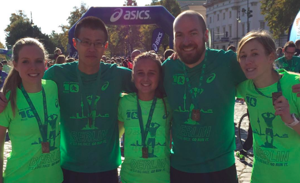 Nya PB:s av Team Asics Go Run It i Berlin!