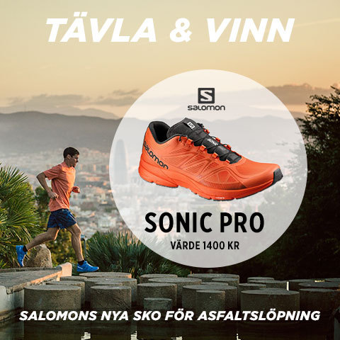 Tävla och vinn Sonic Pro – Salomons nya asfaltssko!