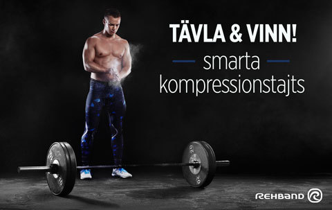 Vinn kompressionstajts från Rehband!
