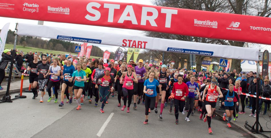 Kolla in alla bilderna från Women’s Health Halvmarathon!