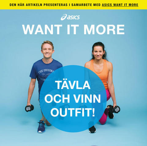 Var det du som vann träningskläder från ASICS?