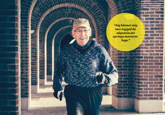 Knut, 89, är äldst i årets Stockholm Marathon