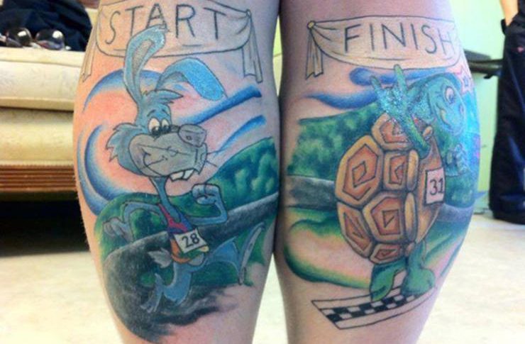 Löpning 4ever: Kolla in de här 12 grymma löpartatueringarna!