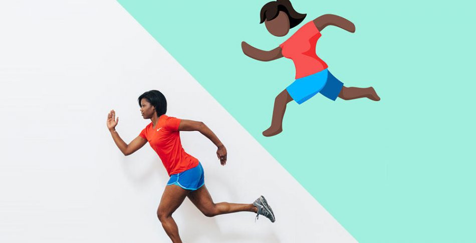 Äntligen blev det en tjej! Facebook släpper kvinnlig löparemoji