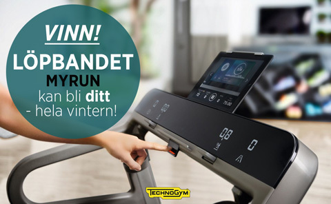 Var det du som tog hem löpbandet från Technogym?