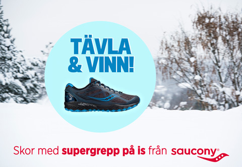 Tävla & vinn: Löparskor med supergrepp på is!