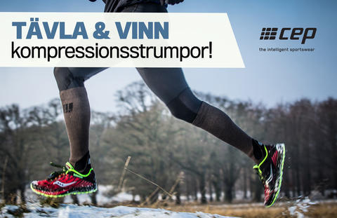 Var det du som vann kompressionsstrumpor från Cep?
