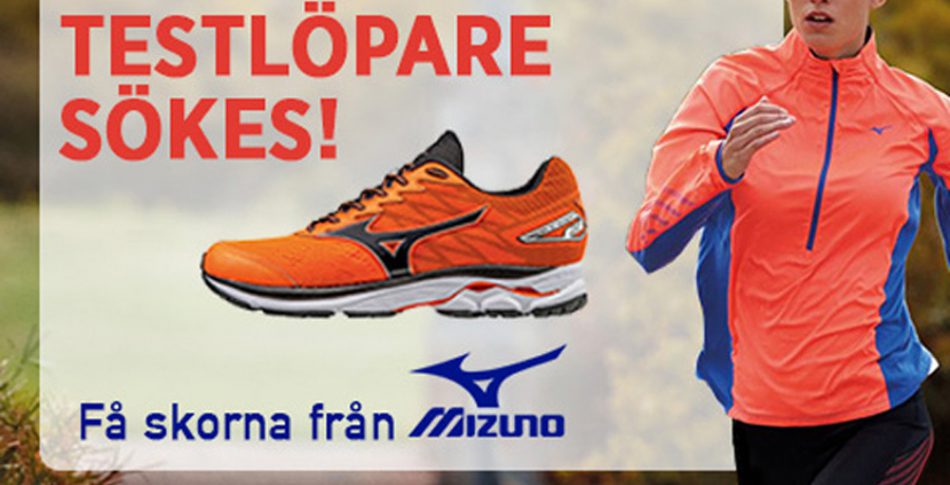 Blev du testlöpare av Mizuno-skorna?