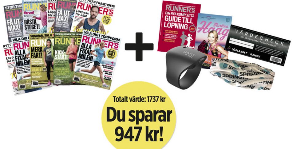 Oslagbart mässerbjudande på halvmaran – passa på!