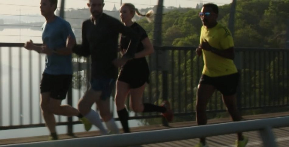 Sista delen av maratonbanan i Sverige Springer