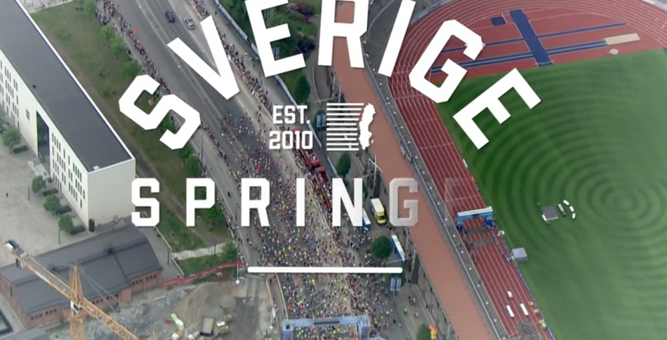 Sverige Springer på Stockholm Marathon