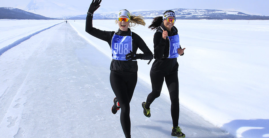 Världens första VM i islöpning