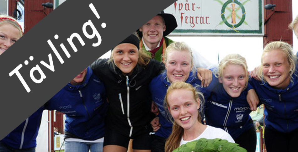 Tävling – Vasakvartetten – 4 löpare delar på 90 km